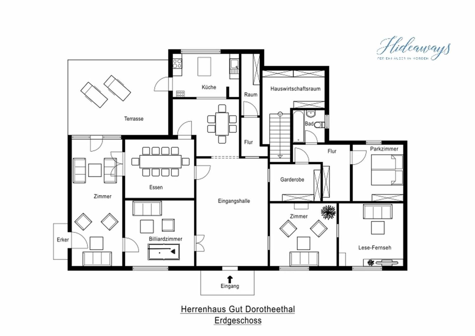 Herrenhaus Gut Dorotheenthal 达普 外观 照片